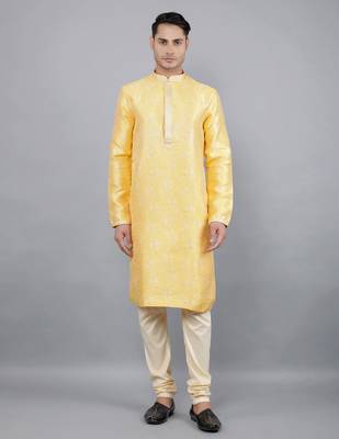 Woven Design Kurta Set 2