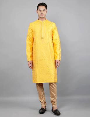 Woven Design Kurta Set 2