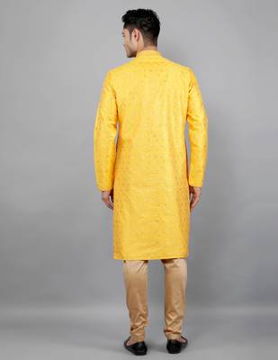 Woven Design Kurta Set 5