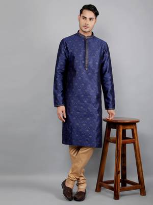 Woven Design Kurta Set 1