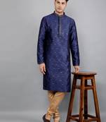 Woven Design Kurta Set