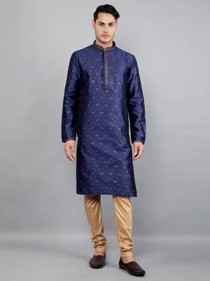 Woven Design Kurta Set 2
