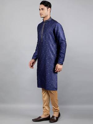 Woven Design Kurta Set 3