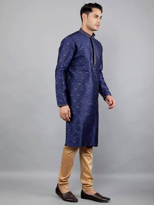 Woven Design Kurta Set 4