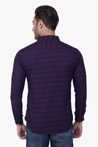 men's tailored fit short denim kurta | kurta shirt for men