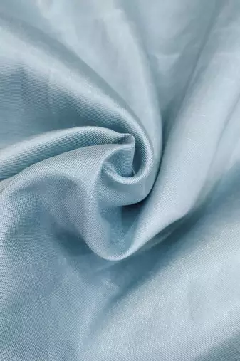 Women's sea green unstitched heavy thread sequence embroidery organja dress material 