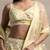 yellow net sequin embroidered lehenga