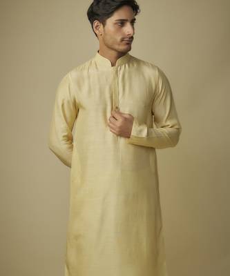 Yellow kurta with pant 2