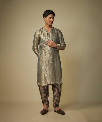 Black gold angrakha set 5