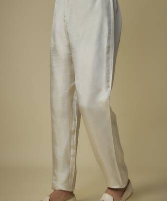 Pink sequence jacket with kurta and pant 4