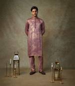 Maroon kurta with pant