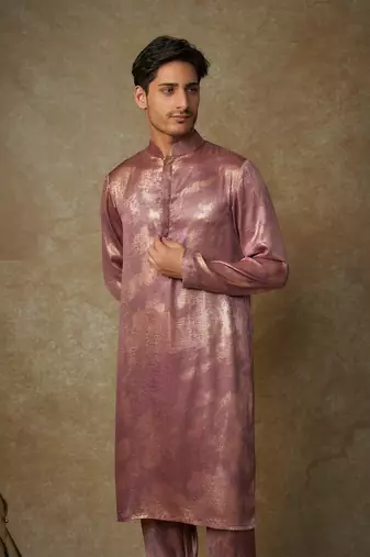 Maroon kurta with pant
