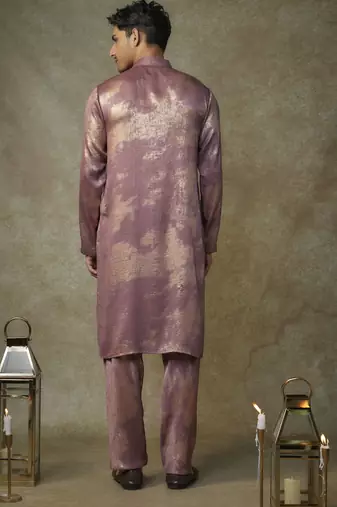 Maroon kurta with pant