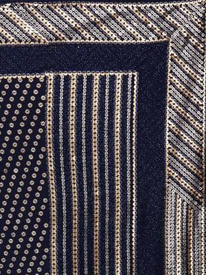 Beautiful Blue Sequins Embroidered with Swarovski work Georgette Saree With Blouse 8