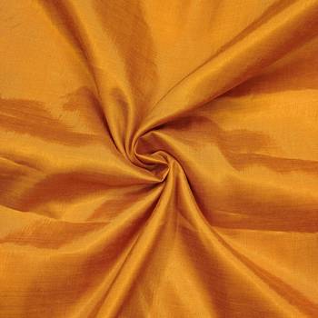 Women's orange heavy handwork golden curse dress material 3