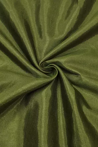 Women's green heavy handwork golden curse dress material