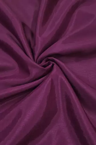 Women's purple thread zari embroidery roman cotton silk dress material