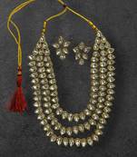 Saree swarg heavy necklace set