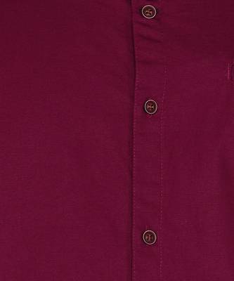 men's linen cotton mandarin collar party casual shirt | indowestern shirt for men 4