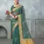 rama tissue silk blend zari work saree with unstitched blouse piece
