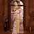 mauve silk blend woven work saree with unstitched blouse piece
