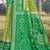 green silk woven work festival tassle saree
