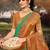 sea green silk woven work festival tassle saree