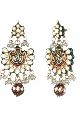 Kundan necklace set