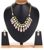 Pink necklace set