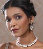 Necklace earring set for women