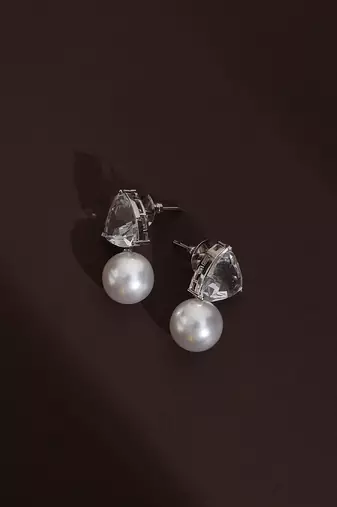 White zirconia studs