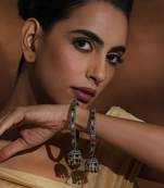 Multicolour zirconia bangles