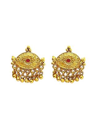 Gold-plated traditional necklace set 4