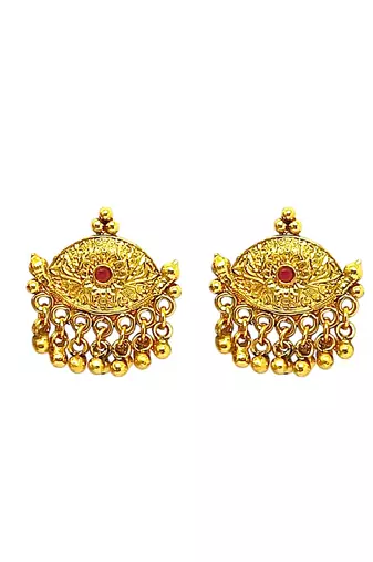 Gold-plated traditional necklace set