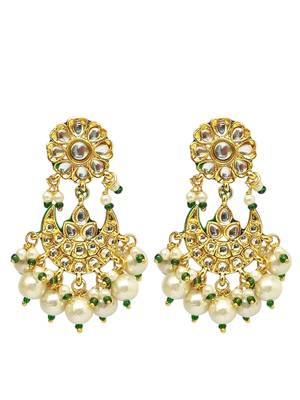 Gold plated paachi kundan choker necklace set 4
