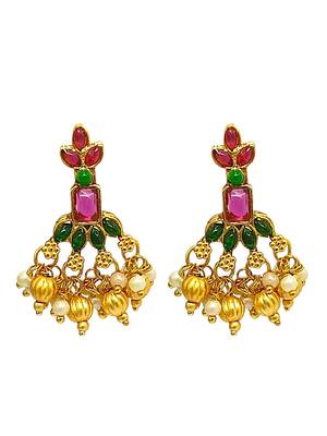 Gold-plated floral delicate necklace set 4