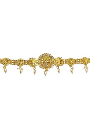 Gold-plated artificial beads waist chain kamarbandh 3