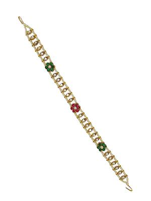 Gold-plated kundan matha patti 2