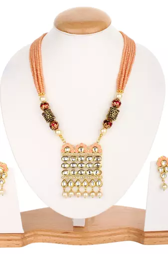 Kundan necklace set