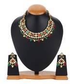 Jaipuri kundan necklace sets