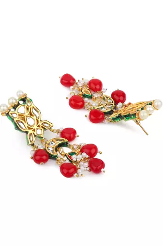 Kundan necklace set