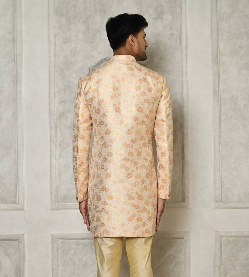 Multi indo western with  pattern work