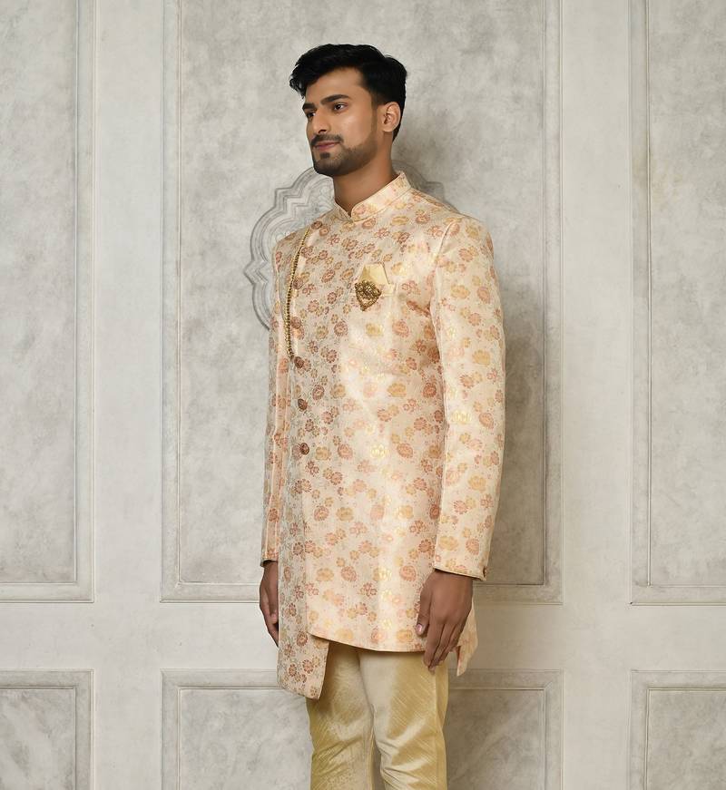 Multi indo western with  pattern work