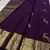 Wine color silk blend sarees with blouse