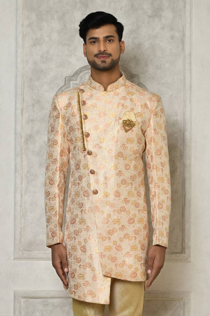 Multi indo western with  pattern work