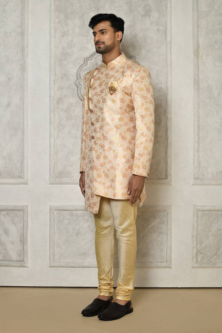 Multi indo western with  pattern work