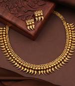 Chic antique gold necklace set with delicate earrings perfect for every occasion