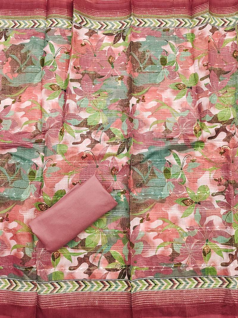 women's maroon modal cotton salwar suit dress material