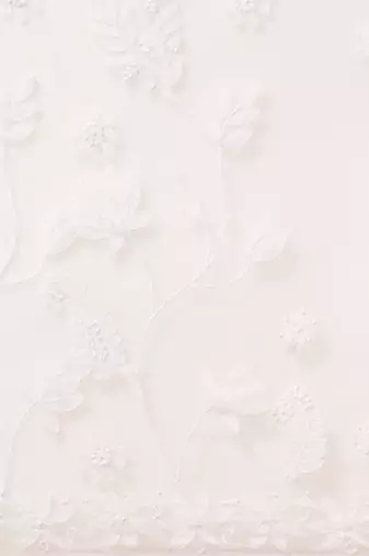 Hand embroidered light pink georgette lucknowi chikankari saree with blouse