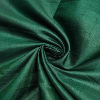 dark green viscose banarasi handwork unstitched dress material 4